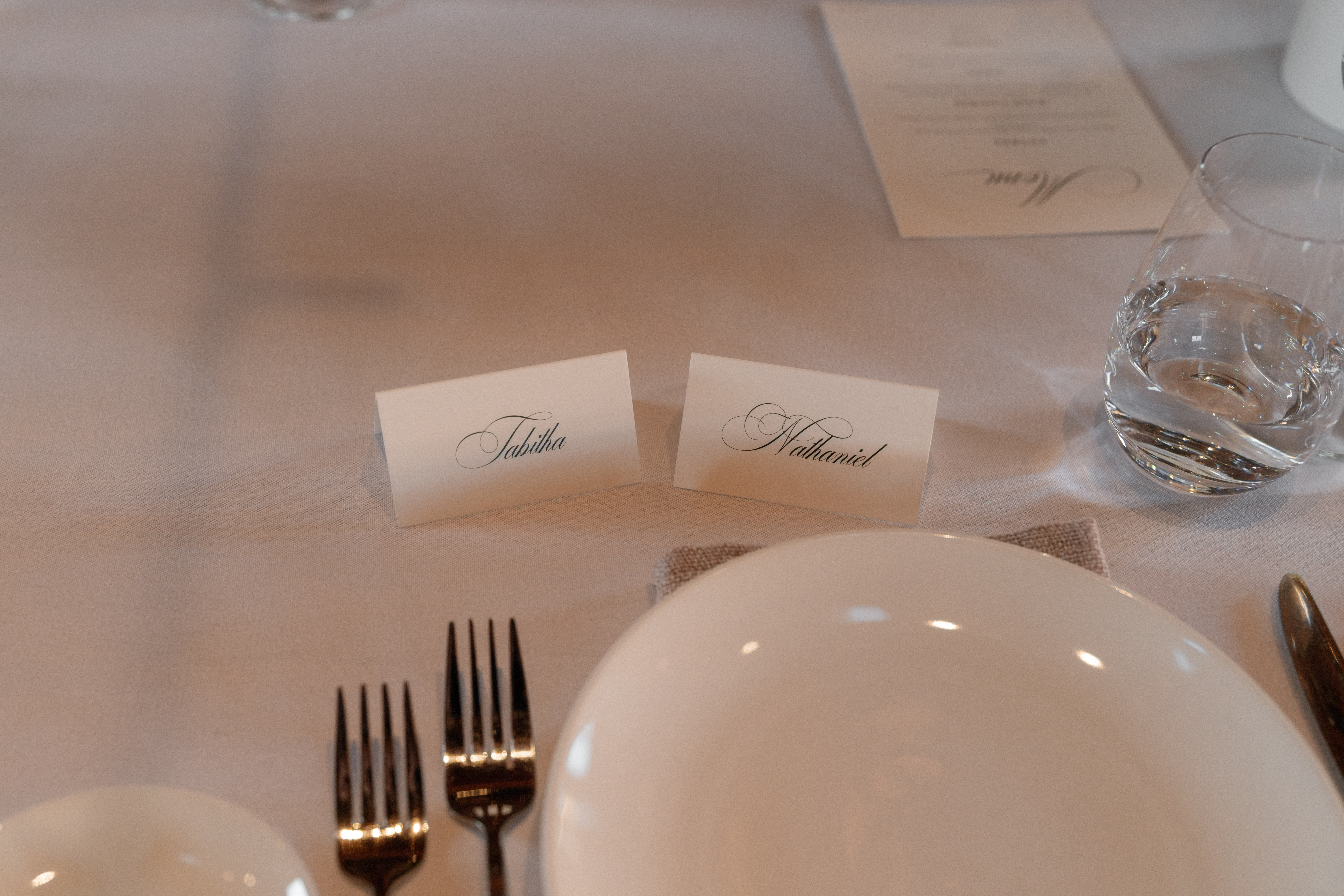 Tabitha & Nathaniel wedding stationery
